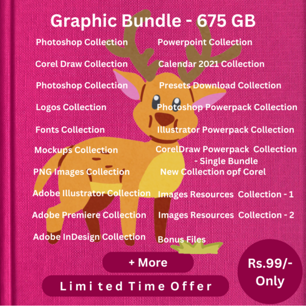 Graphic Bundle Pack - 675 GB